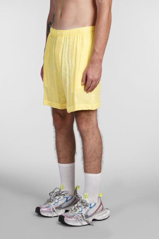24FW 발렌시아가 숏팬츠 406052 785087TQN11 YELLOW - BALENCIAGA