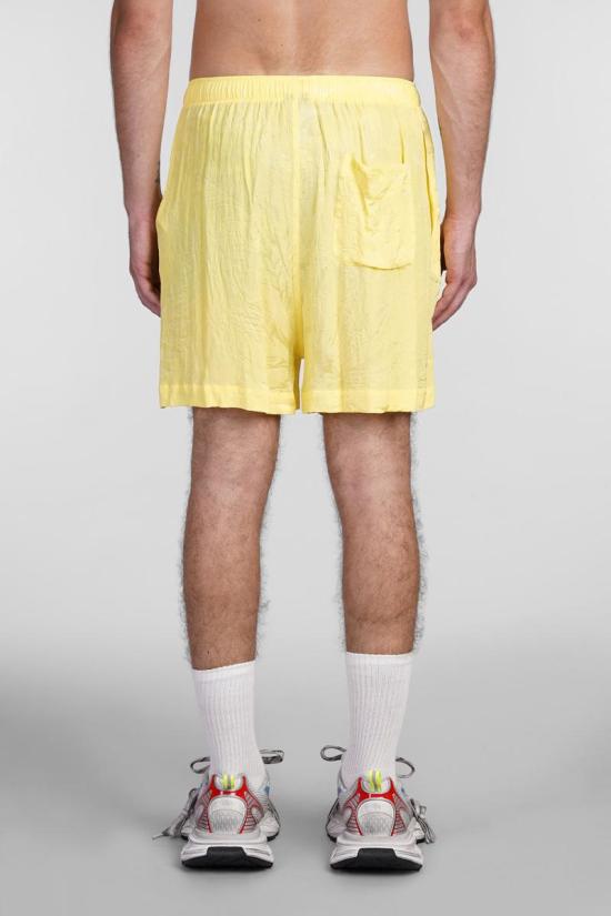 24FW 발렌시아가 숏팬츠 406052 785087TQN11 YELLOW - BALENCIAGA