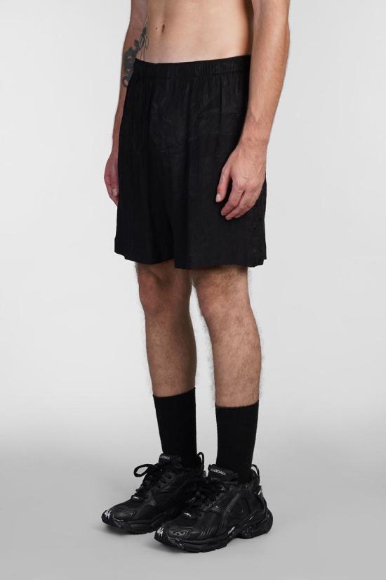 24FW 발렌시아가 숏팬츠 406049 785087TQN11 Black - BALENCIAGA