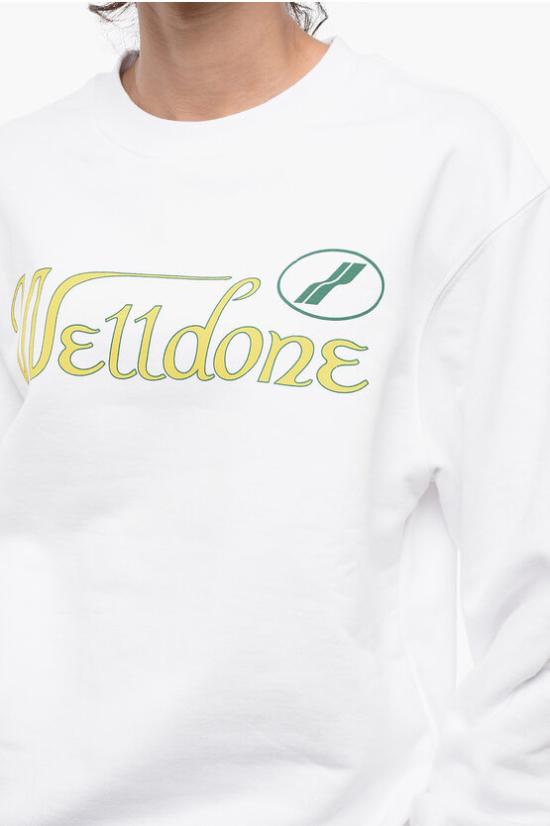  웰던 긴팔 티셔츠 WDTS322817UWHWHITE White - WE11DONE