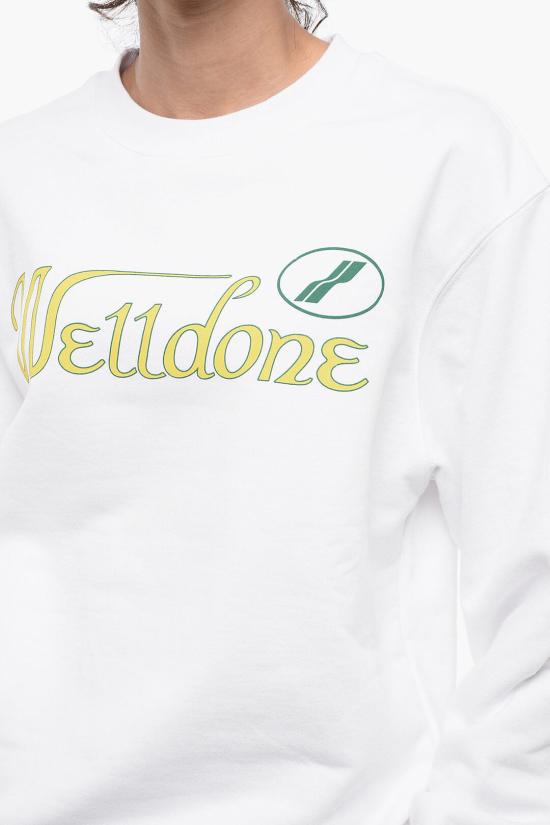  웰던 긴팔 티셔츠 WDTS322817UWHWHITE White - WE11DONE