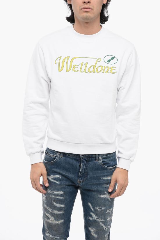  웰던 긴팔 티셔츠 WDTS322817UWHWHITE White - WE11DONE