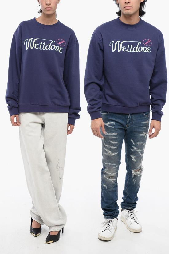  웰던 후드 티셔츠 WDTS322817UNVNAVY Blue