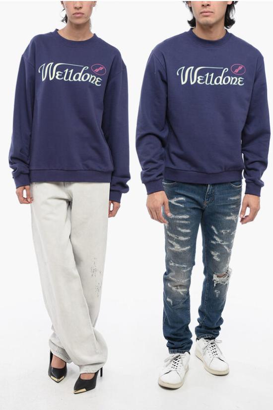  웰던 후드 티셔츠 WDTS322817UNVNAVY Blue