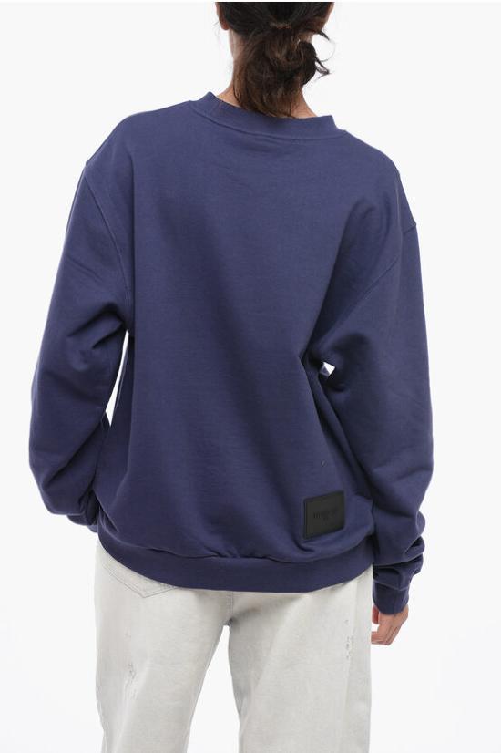  웰던 후드 티셔츠 WDTS322817UNVNAVY Blue - WE11DONE