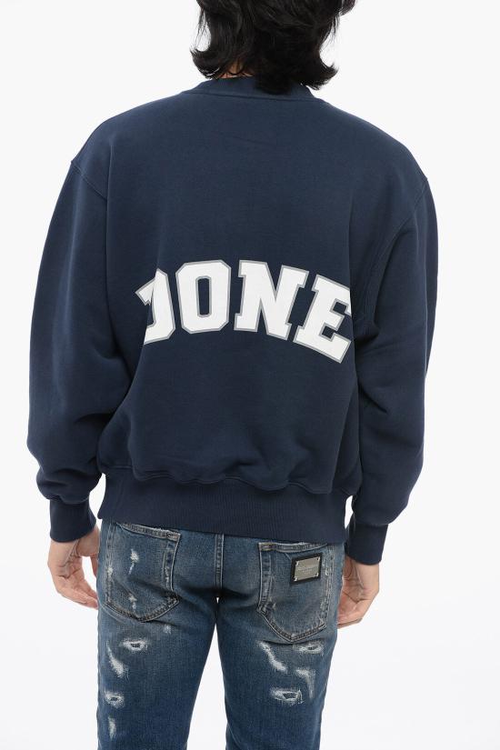  웰던 후드 티셔츠 WDTS322806UNVNAVY Blue - WE11DONE