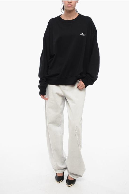  웰던 긴팔 티셔츠 WDTS322843UBKBLACK Black - WE11DONE