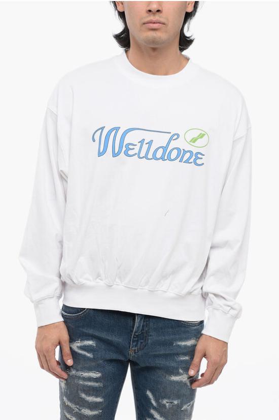  웰던 긴팔 티셔츠 WDTS322816UWHWHITE White - WE11DONE