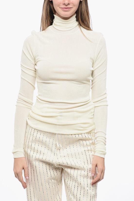  아미 터틀넥 FTS301JE0022185 White - AMI