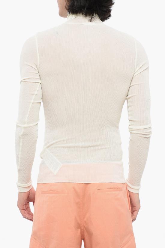  아미 터틀넥 FTS301JE0022185 White - AMI