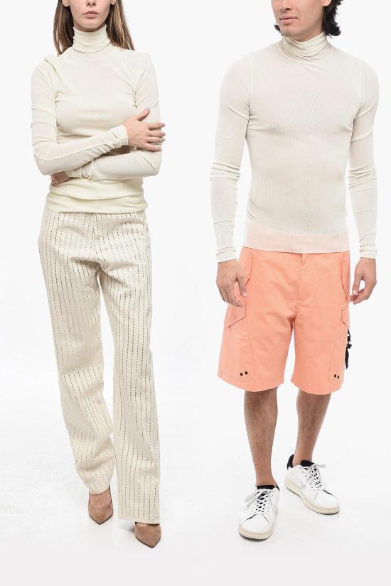  아미 터틀넥 FTS301JE0022185 White