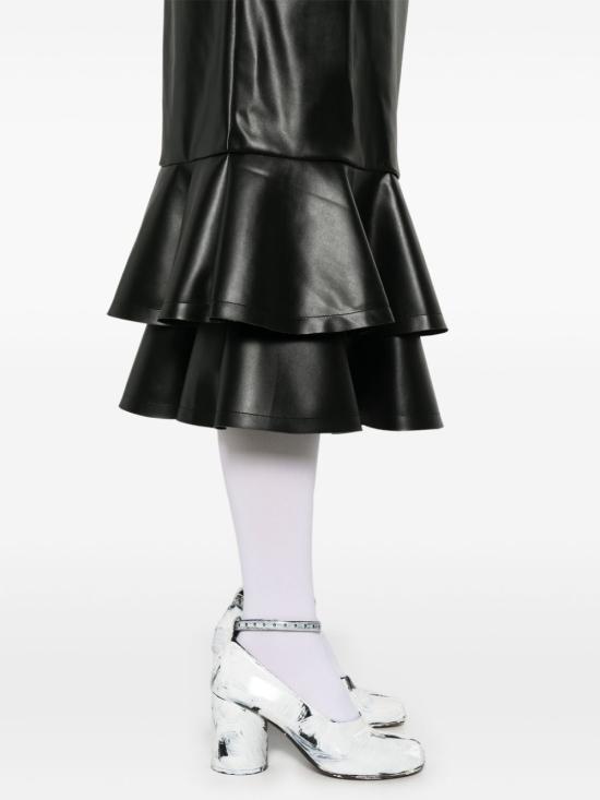 24FW 꼼데가르송 미디 스커트 GN S013 BLACK - COMME DES GARCONS