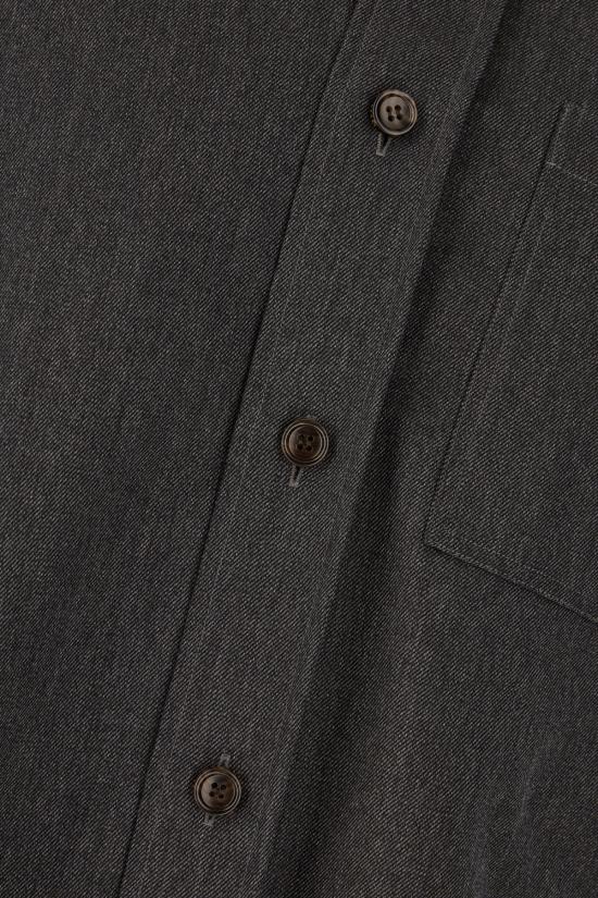  구찌 긴팔 셔츠 794866ZAQ1F 1089 DK GREY NAVY MIX - GUCCI