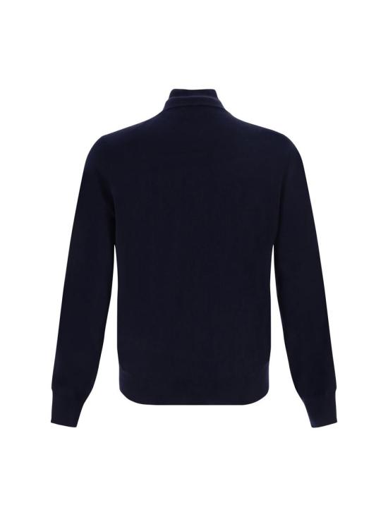 26SS 브루넬로 쿠치넬리 집업 니트 M2400106 CW425 BLUE - BRUNELLO CUCINELLI