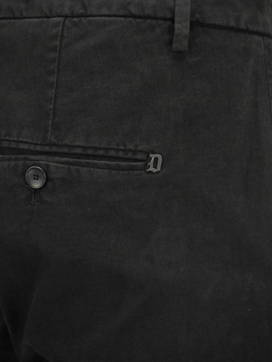 25FW 돈답 스트레이트 팬츠 UP235GSE043UPTD999 Black - DONDUP