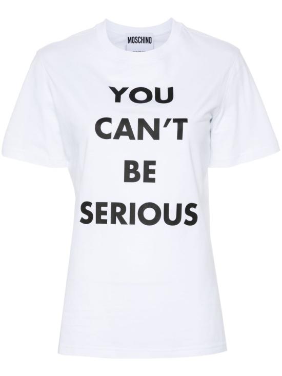 24FW 모스키노 반팔 티셔츠 A070855411001 001C