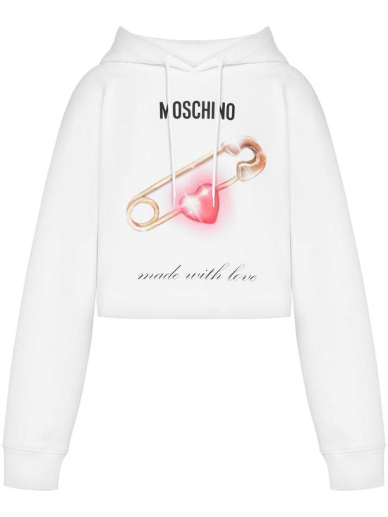 24FW 모스키노 긴팔 티셔츠 A171055281001 001C