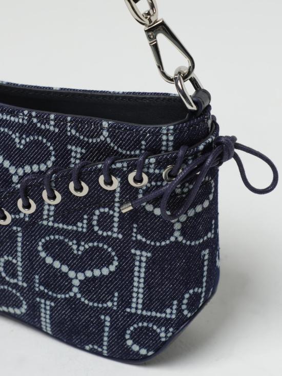  루도빅 드 생 세르넹 숄더백 BG001UDEN002 INDIGO Blue - LUDOVIC DE SAINT SERNIN