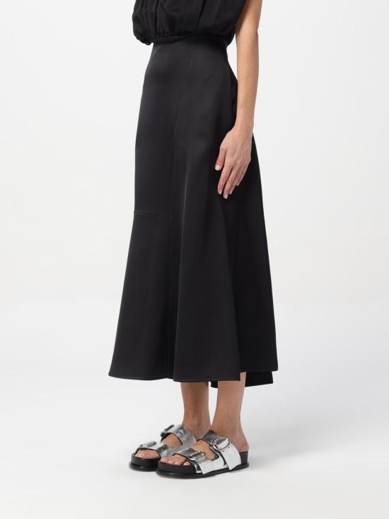  질샌더 롱 스커트 J01MA0132J65112 001 Black - JIL SANDER