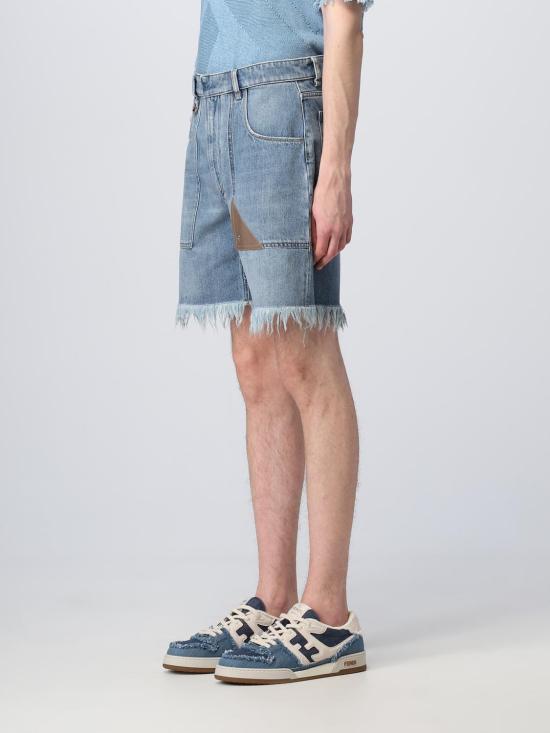  펜디 데님 숏팬츠 FLP307AN4W F0QG0 Denim - FENDI