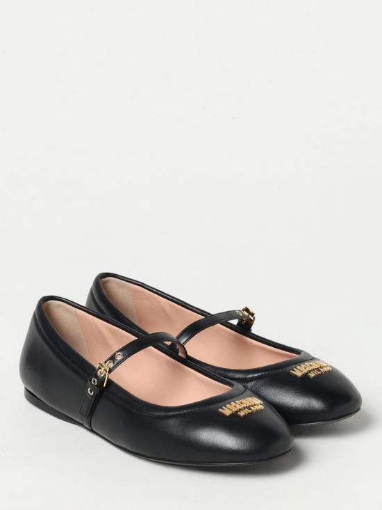 24FW 모스키노 플랫 슈즈 MA11040C1LMI0 300 Beige - MOSCHINO