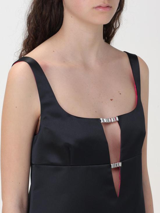  니나리찌 숏 원피스 24PCRO040PL0450 U9000 Black - NINA RICCI