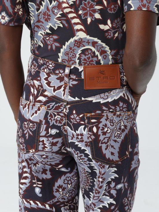 24FW 에트로 팬츠 WRNB0004AK440 X0884 Blue - ETRO