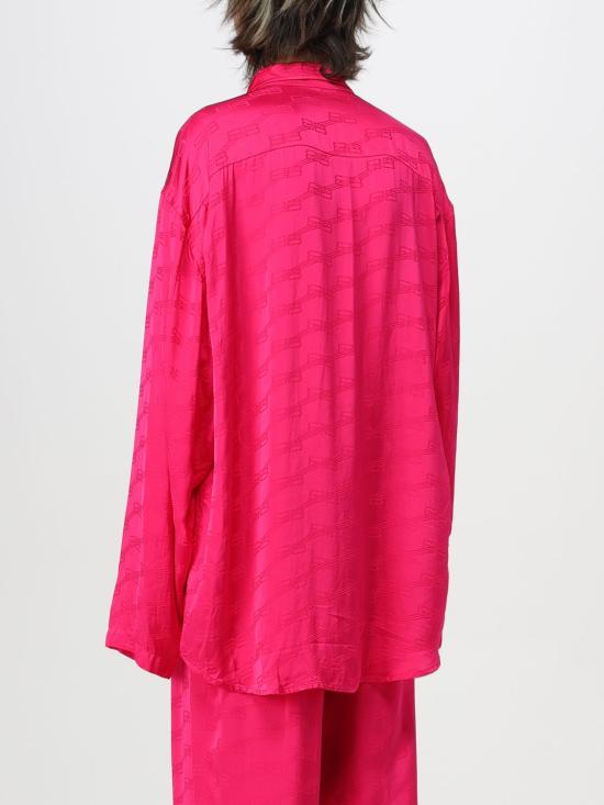 24FW 발렌시아가 블라우스 681631TMO68 5510 Fuchsia - BALENCIAGA
