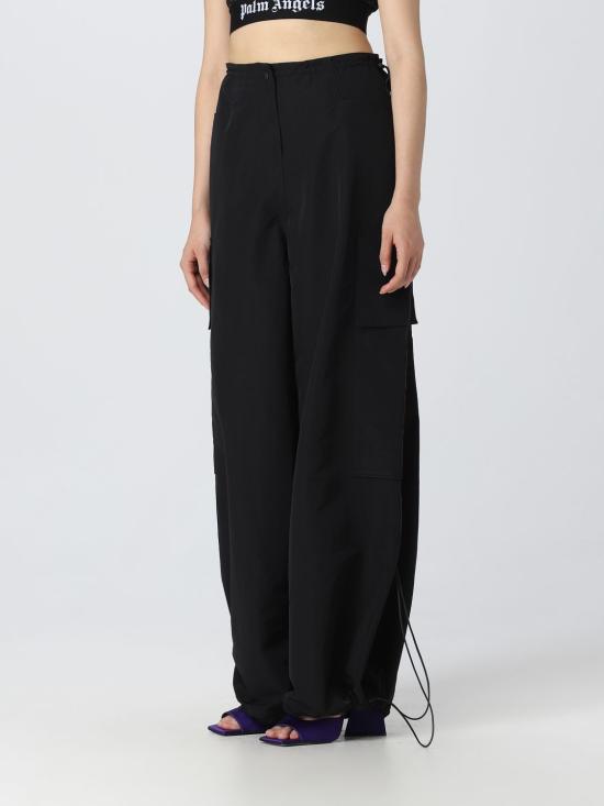 25FW 팜앤젤스 스트레이트 팬츠 PWCF009E23FAB001 1010 Black - PALM ANGELS