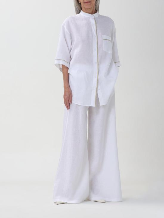  파비아나 필리피 셔츠 CAD274F615H497M466 21 White - FABIANA FILIPPI