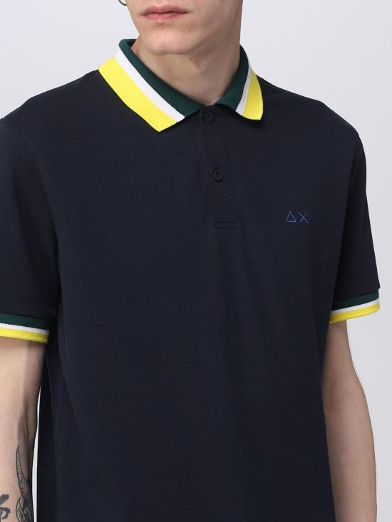  썬 68 폴로 티셔츠 A33126 07 Blue - SUN 68