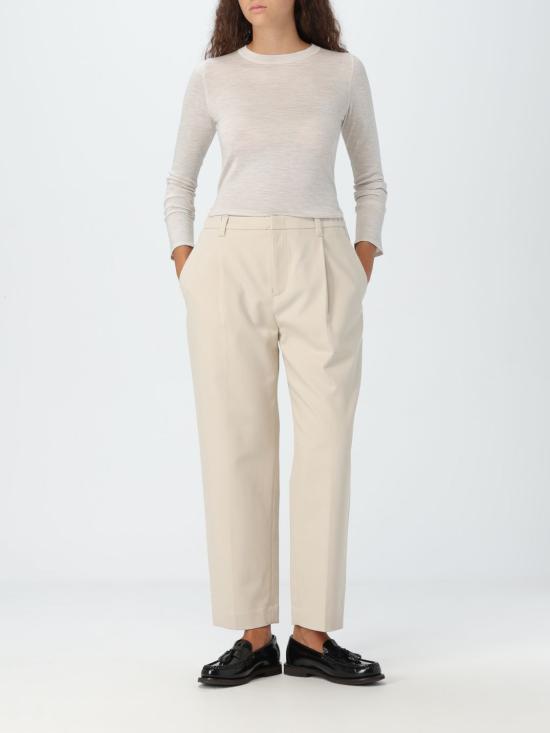 24FW 브루넬로 쿠치넬리 팬츠 MA126P8632 C8913 Ivory - BRUNELLO CUCINELLI