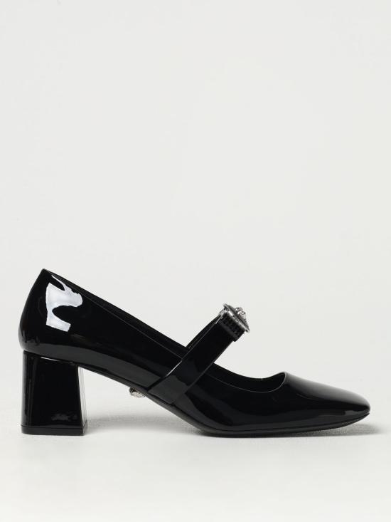 24FW 베르사체 뮬/슬리퍼 1016203D2VE 1B00P Black