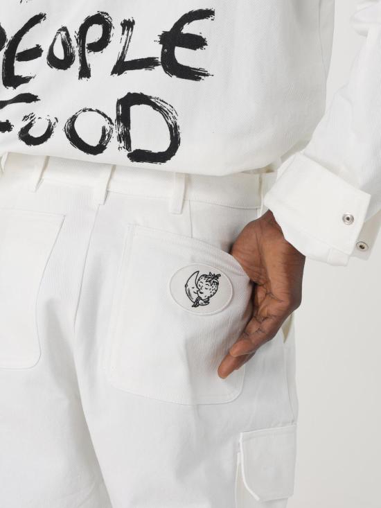  스카이하이팜 스트레이트 팬츠 SHF04P404 White - SKY HIGH FARM