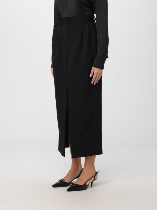 24FW 돌체앤가바나 롱 스커트 F4CZ8TFU21E N0000 Black - DOLCE & GABBANA