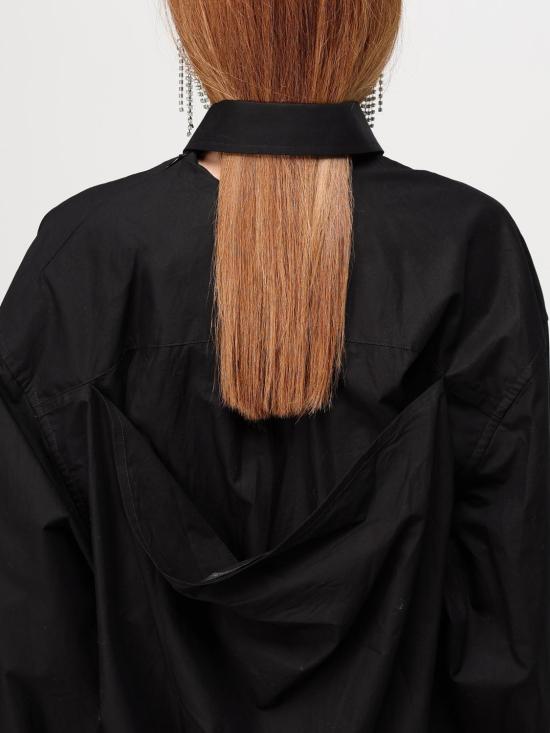 25FW 발렌시아가 숏 원피스 809049TNM60 1000 Black - BALENCIAGA