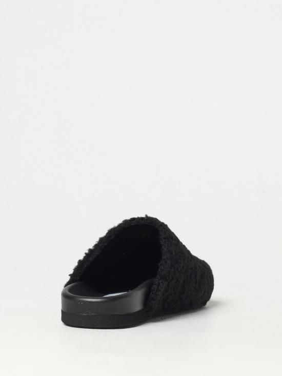 24FW 모스키노 플랫 슈즈 MA10433G1LML5 000 Black - MOSCHINO