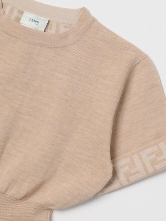  [키즈] 펜디 원피스 JFG140AOBL F1KE0 Brown - FENDI