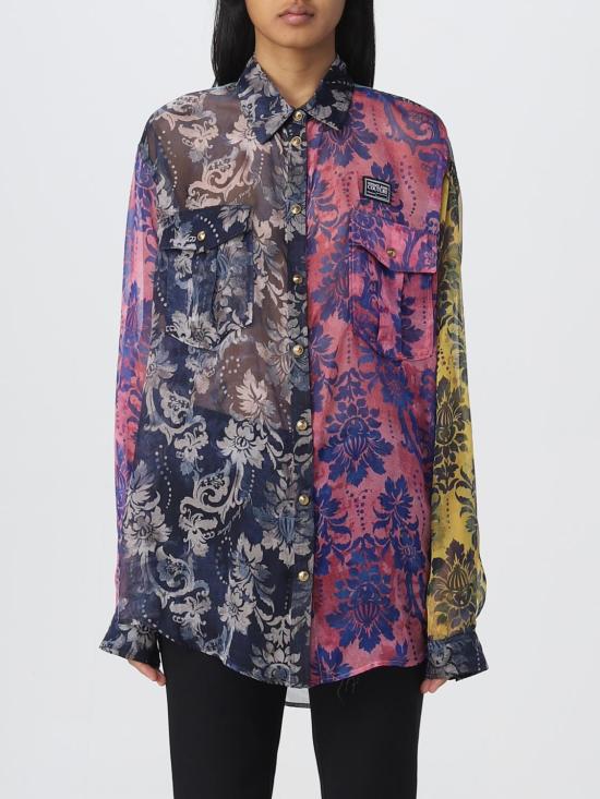  베르사체 블라우스 73HAL2A5NS170 416 Pink