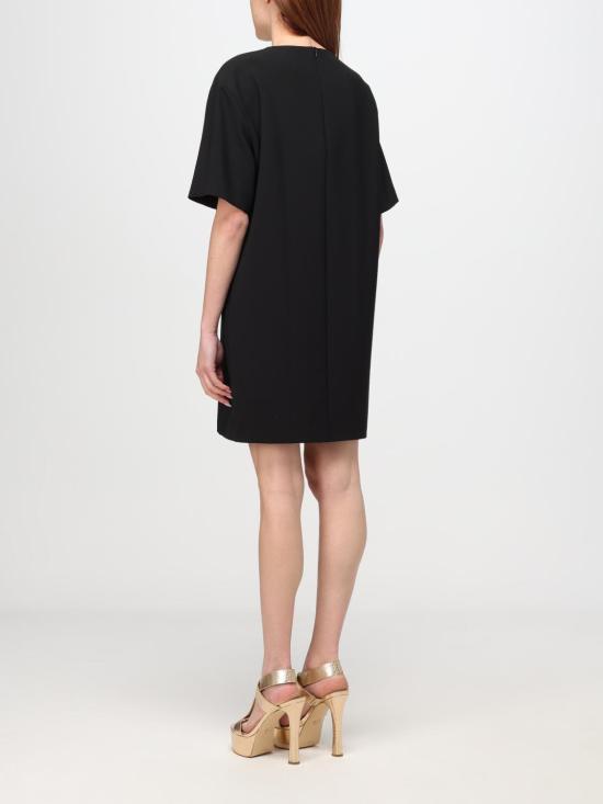  모스키노 숏 원피스 04140424 0555 Black - MOSCHINO