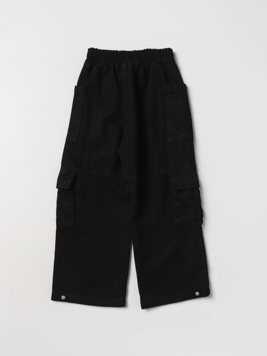  [키즈] 모나리자 스트레이트 팬츠 17B4092302 0050 Black - MONNALISA