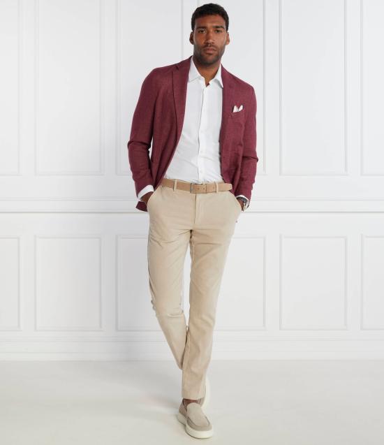  보스 긴팔 셔츠 50497451 10225157 01 100 White - BOSS