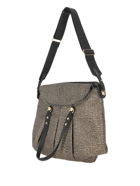 24FW 보르보네제 숄더백 933077 AH1X11 Op naturale nero - BORBONESE