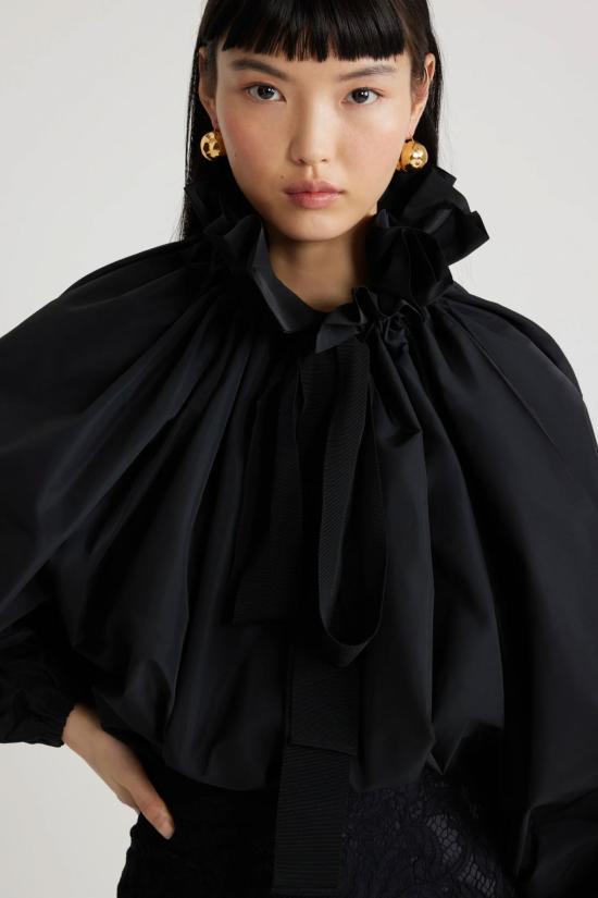 24FW 파투 후드 티셔츠 TO0170011 999B Black - PATOU