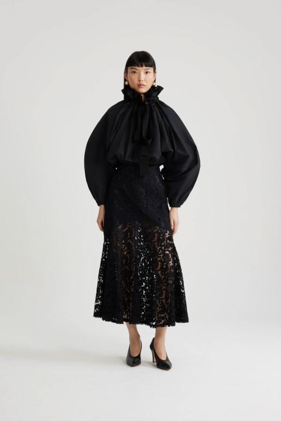 24FW 파투 후드 티셔츠 TO0170011 999B Black - PATOU