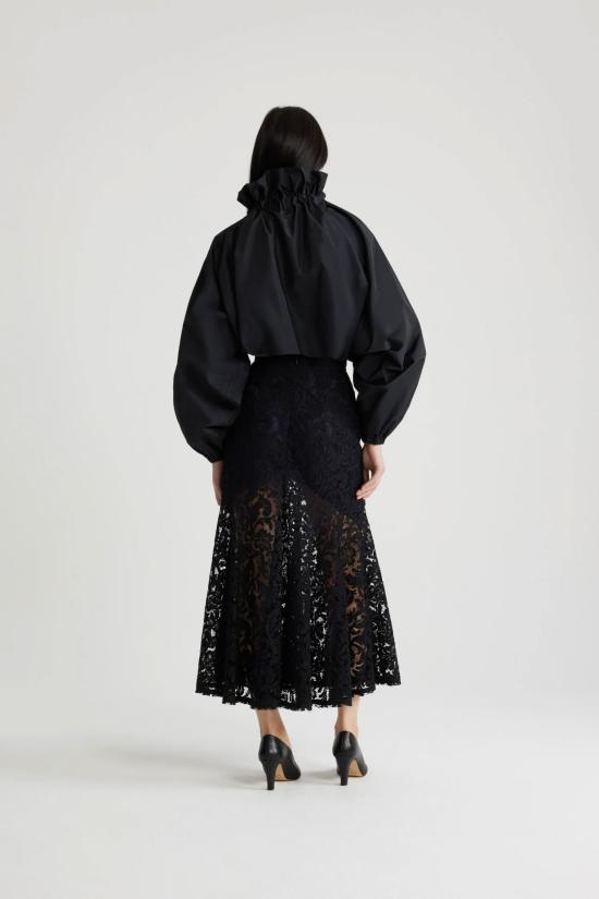 24FW 파투 후드 티셔츠 TO0170011 999B Black - PATOU