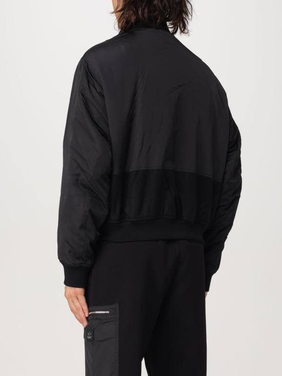 25FW 알마니 봄버 자켓 XM000033AF10323 UC001 Black - ARMANI