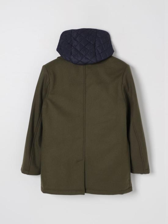 25FW [키즈] 페이 코트 FV2Q00E0051 723BL Green - FAY