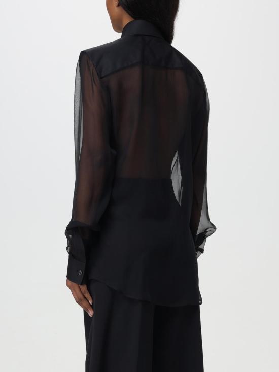  발망 셔츠 CF1HS330ME47 0PA Black - BALMAIN