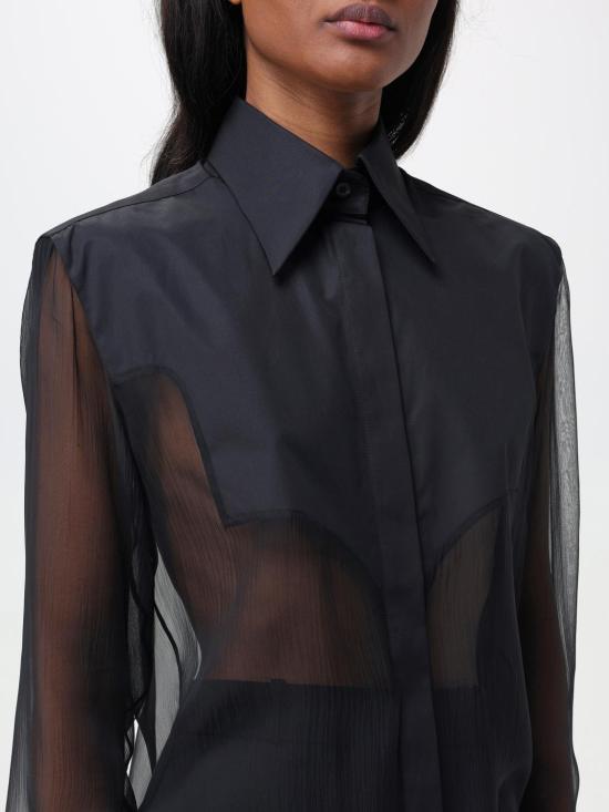  발망 셔츠 CF1HS330ME47 0PA Black - BALMAIN